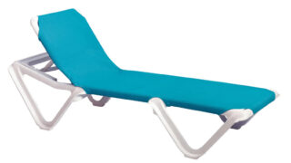 Nautical Chaise Lounge – Turquoise – product – gallery