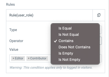 Select User Type