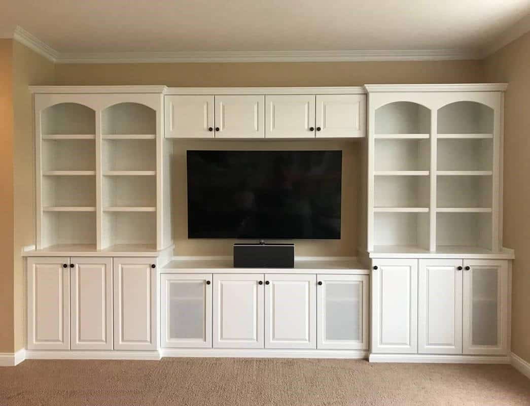 Media Walls - Daniel Hammond Carpentry