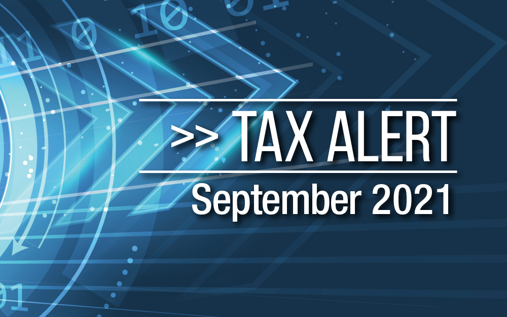 Tax Alert September 2021