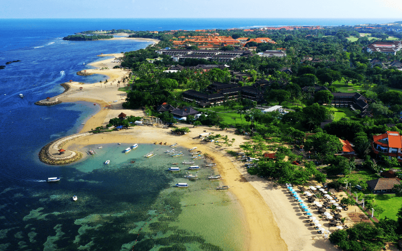Kreuzfahrt Down Under Indonesien Vasco Da Gama Weltreise nickt Cruises Tanjung Benoa