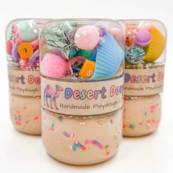 Birthday Cupcake Grab & Go Playdough