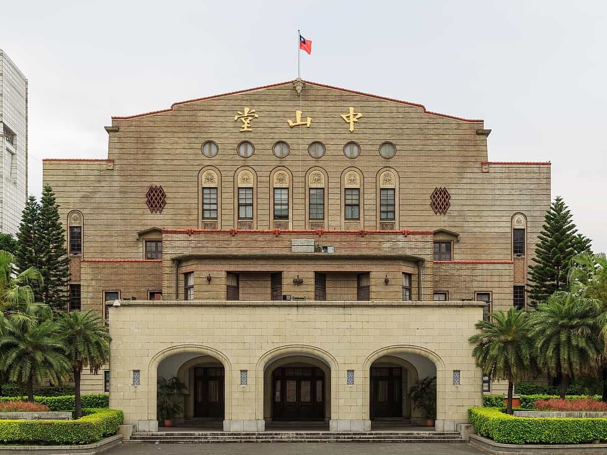 Taipei, Taipei Zhongshan Hall, Taiwan