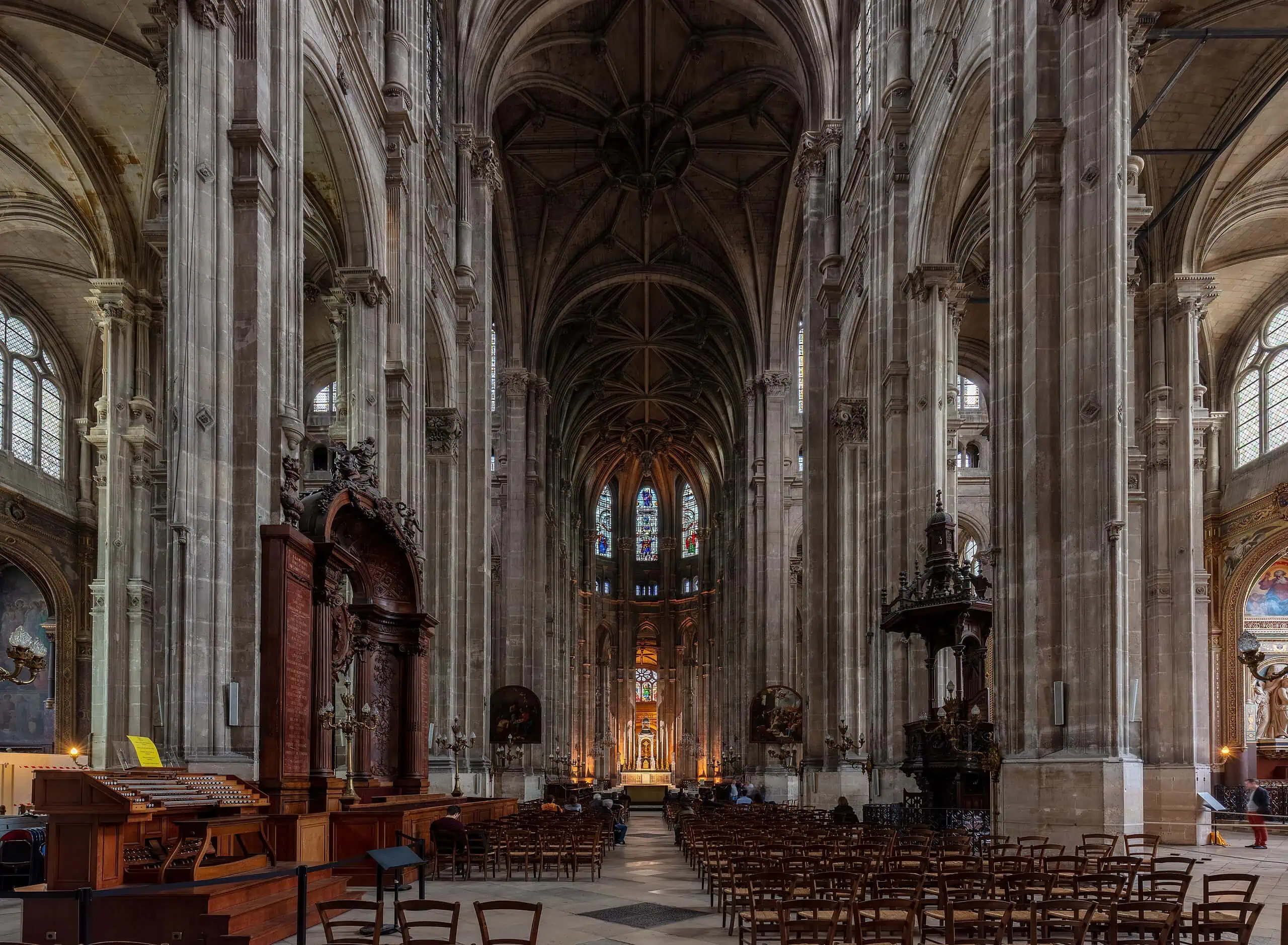 Paris, Saint-Eustache Church, France