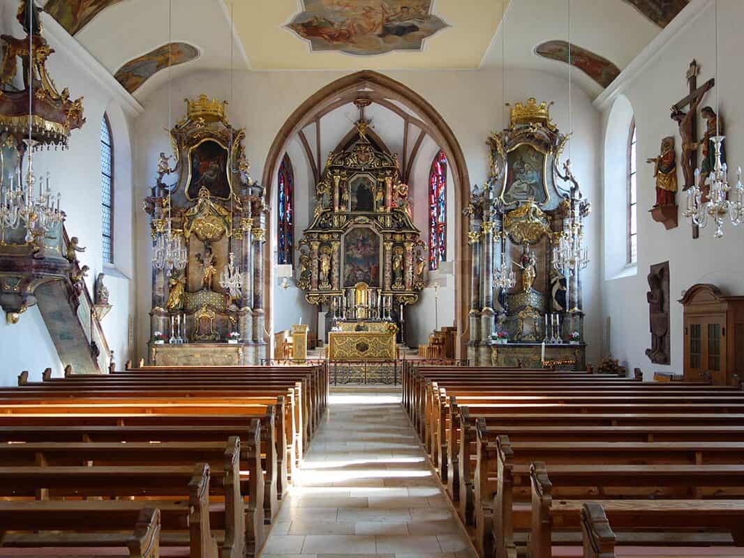 Kirchzarten, Pfarrkirche St. Gallus, Germany