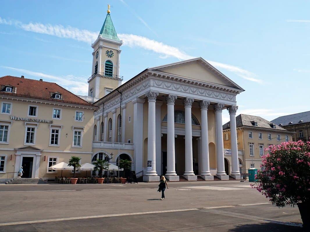 Karlsruhe, Evangelische Stadtkirche Karlsruhe, Germany
