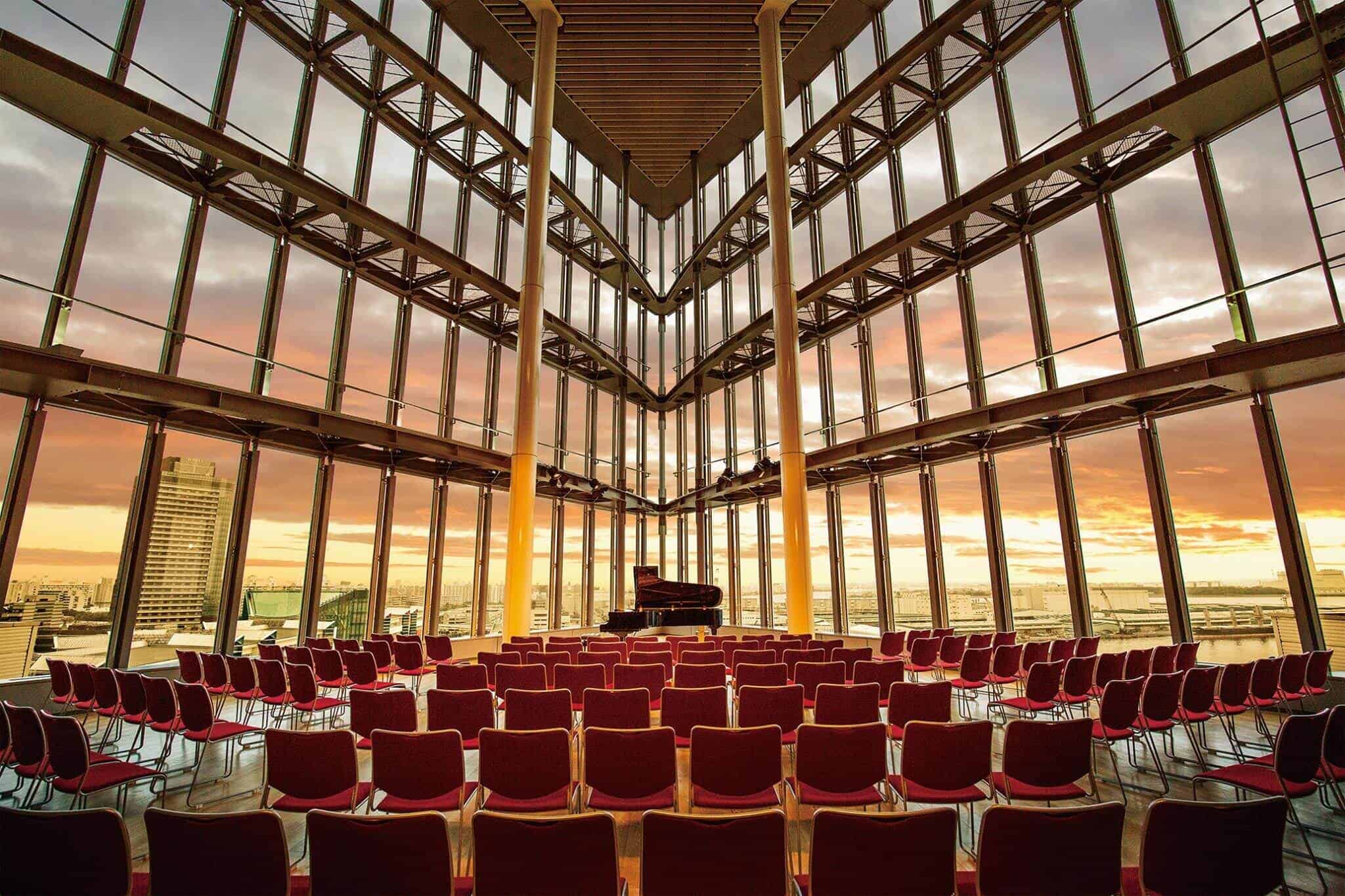 Osaka, Nanko Sunset Hall, ATC building, Japan