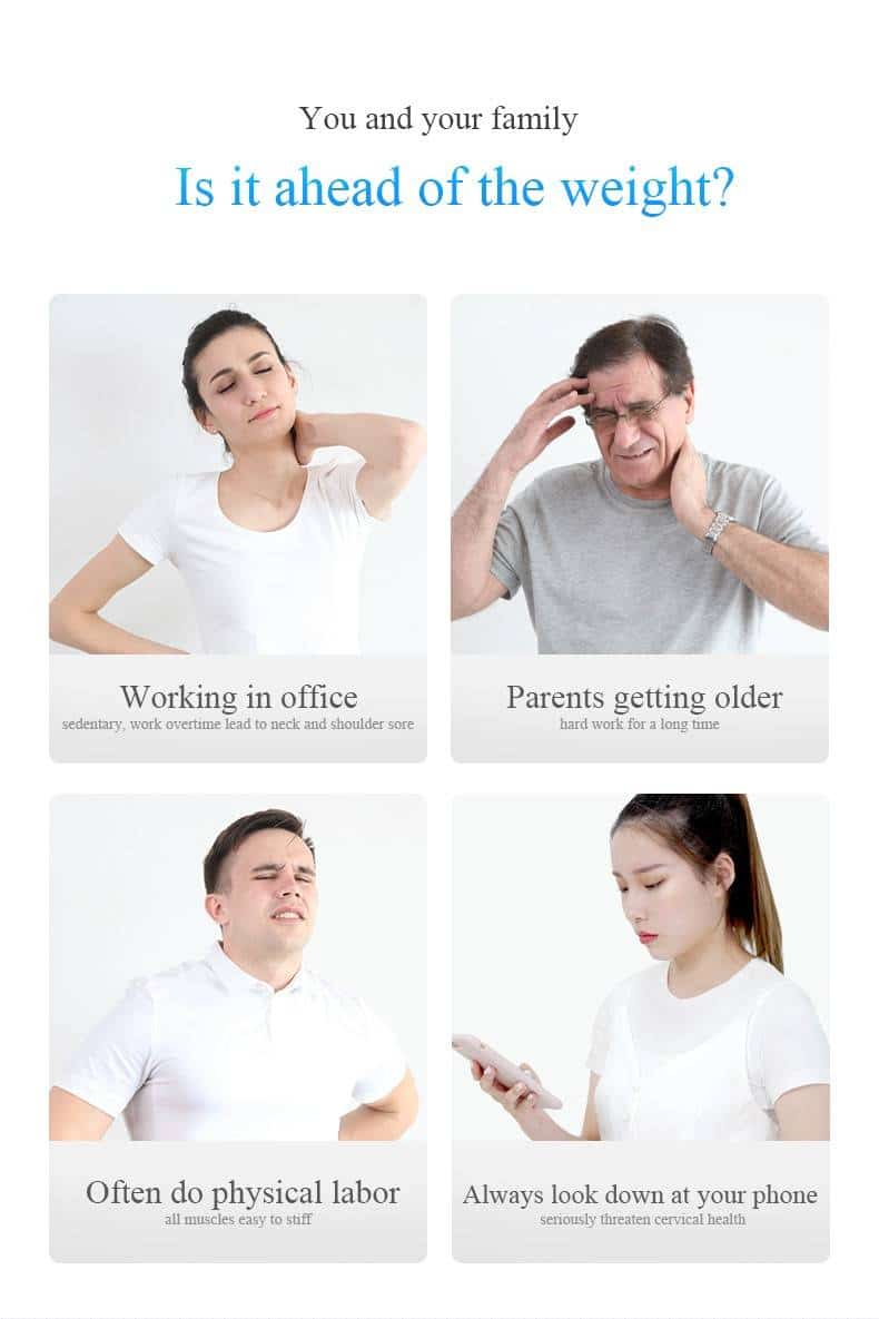 Electric Heated Pillow Massager