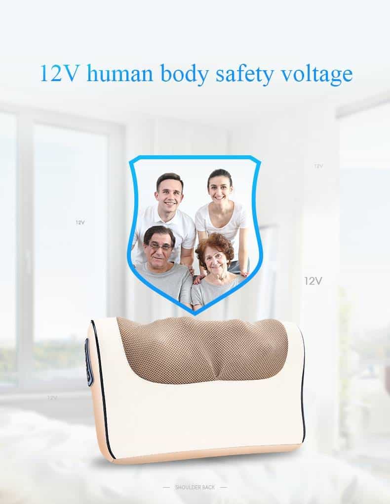 Electric Heated Pillow Massager