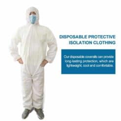Disposable Protection Gown Dust Spray Suit Siamese Non-woven Dust-proof Anti Splash Clothing Safely Protection Clothes pa_1ef722433d607dd9d2b8b7:  New Arrivals 2020 Fight Coronavirus