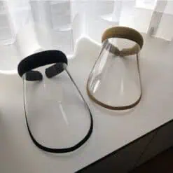 UV Protection Sun Hat Female Anti-droplet Saliva Empty Top Hat Anti- Mask Transparent Sun Visor Hat Cap Uv Protection Hat color: beige|Black  New Arrivals 2020 Fight Coronavirus