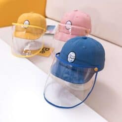 Anti-spitting Peaked Cap Hat Protective Hat Dustproof Cover Kids Boys Girls Multi-function Cap Anti-saliva Face Cover #T1P color: Pink|Black|Blue|Yellow  New Arrivals 2020 Fight Coronavirus Best Sellers