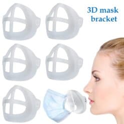 1/5/10pcs 3D Mouth Mask Support Breathing Assist Mask Inner Cushion Bracket Food Grade Silicone Mask Holder Breathable Valve color: Style-1|Style-10|style-11|Style-2|Style-3|Style-4|Style-5|Style-6|Style-7|Style-8|Style-9  New Arrivals 2020 Fight Coronavirus Face Masks Best Sellers