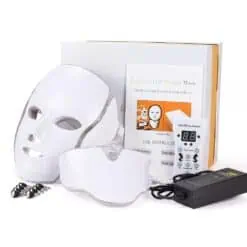 Foreverlily 7 Colors Light LED Facial Mask With Neck Skin Rejuvenation Face Care Treatment Beauty Anti Acne Therapy Whitening 1ef722433d607dd9d2b8b7: Belgium|China|United States  face Mask NEW Uncategorized