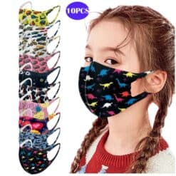 Cute Washable Face Masks For Kids (10 Masks) color: A|B|C|D|E|F|G|H|I|J|K|L|M|N|O|P|Q|R  New Arrivals Protection Against COVID-19 Safest Face Masks For Kids Best Back to School Face Masks For Kids Best Sellers