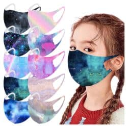 Cute Washable Face Masks For Kids (10 Masks) color: A|B|C|D|E|F|G|H|I|J|K|L|M|N|O|P|Q|R  New Arrivals Protection Against COVID-19 Safest Face Masks For Kids Best Back to School Face Masks For Kids Best Sellers