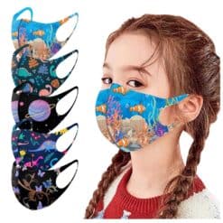 Day Care And Kindergarden. 5pcs Mask Mascarillas Non Wove Children's Mask Anti-dust Earloop Mouth Mask Realistic Mascara Kids Mask Halloween Cosplay Маска color: 5PCS|5pcs|5pcs|5pcs|5pcs|5pcs|5pcs|5pcs  