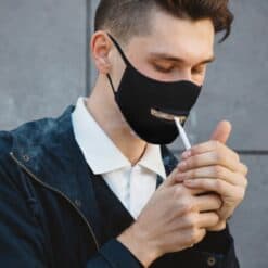 Face Mask For Smokers And Drinkers color: 1pc|2PC|5PC|A|A1|A2|B|B1|B2|C1|C2|D1|D2|E1|E2|Black|Blue  Face Masks & Face Shields Face Masks For Adults New Arrivals Protection Against COVID-19 Face Masks Face Mask Extensions For Kids or Adults Best Sellers