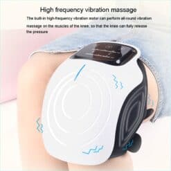 Electric Knee Joint Massager LCD DisplayTouch Control Automatic Vibration Quick Heating Physiotherapy Pain Relief Rehabilitation color: Knee massager type A|Knee massager type B  New Arrivals Uncategorized Best Sellers