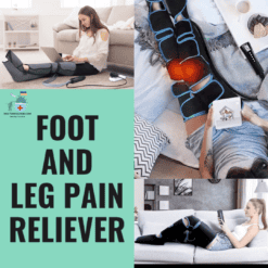 360° Professional Foot And Leg Pain Reliever & Massager with Knee Heaters Material: Composite Material  New Arrivals Foot Pain Relief Best Sellers