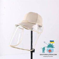 Attachable Clear Face Cover For Hats color: Beige Face Shield|Black Face Shield|Blue Face Shield|Blue Face Shield 2|Red Face Shield|Yellow Face Shield  New Arrivals Protection Against COVID-19 Face Masks & Face Shields Face Shields Face Shields For Adults Best Sellers