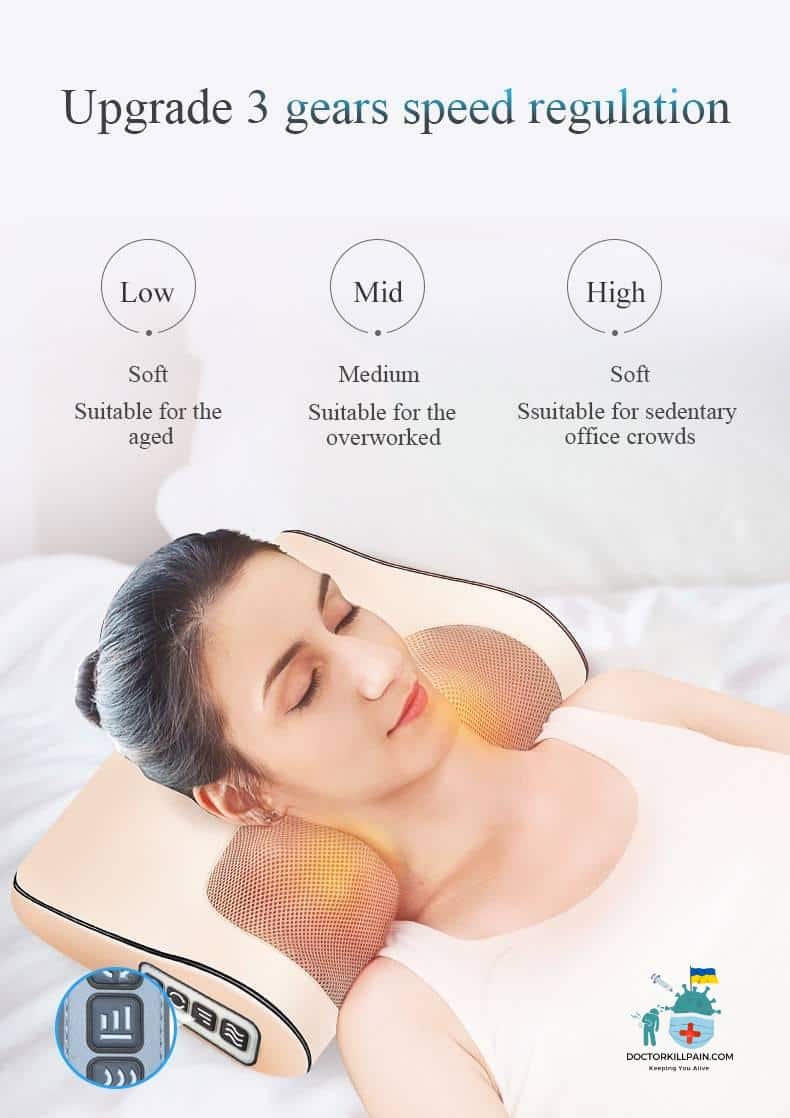 Electric Heated Pillow Massager