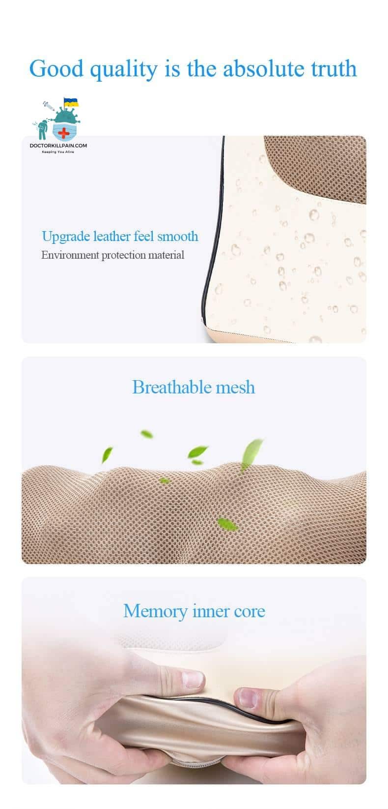 Electric Heated Pillow Massager