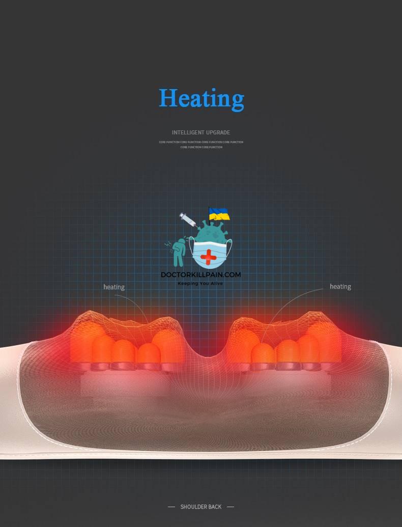 Electric Heated Pillow Massager