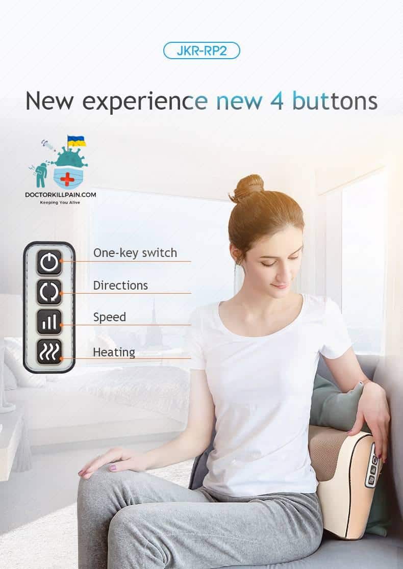 Electric Heated Pillow Massager