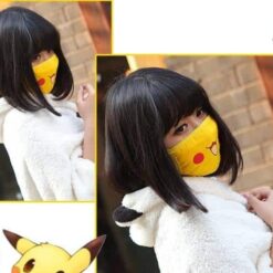 Pokémon Pikachu Face Mask Gender: Unisex  New Arrivals Protection Against COVID-19 Face Masks Face Masks For Adults Safest Face Masks For Kids Best Back to School Face Masks For Kids Best Sellers