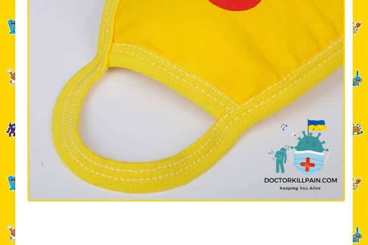 Pokémon Pikachu Face Mask Gender: Unisex  New Arrivals Protection Against COVID-19 Face Masks Face Masks For Adults Safest Face Masks For Kids Best Back to School Face Masks For Kids Best Sellers