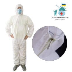 Premium Disposable Protective Suit Special Features: Dr. Kill Pain Isolation Clothing  New Arrivals Protection Against COVID-19 Protective Suits & Clothing Best Sellers