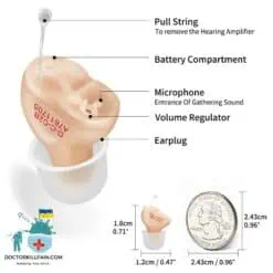 Small Skin Color Mini Hearing Aids CIC Digital Hearig Aid: 4/6/8  Best Hearing Aids In 2022 New Arrivals Best Sellers