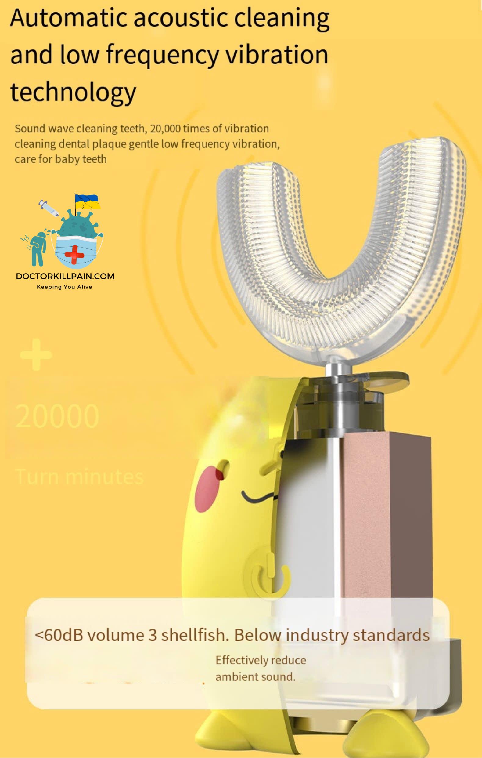 Sonic Children Electric Toothbrush Fully Automatic Electric Toothbrush Waterproof Soft Silicone Brush Head Kids Xiomi Toothbrush