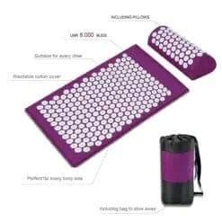 Yoga Massage Mat Acupressure Relieve Stress Back Cushion Massage Yoga Mat Back Pain Relief Needle Pad With Pillow 1ef722433d607dd9d2b8b7: China  Pain Relief Back Pain Relief