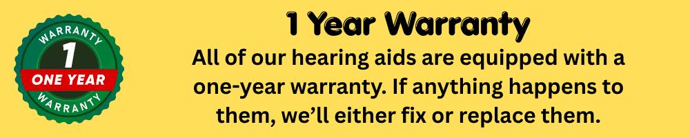 1 Year Warranty