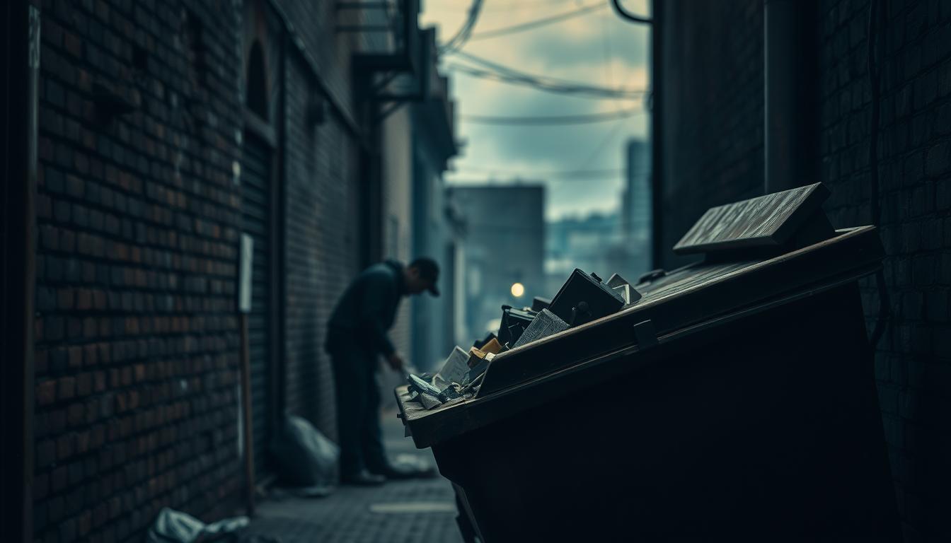 what is dumpster diving