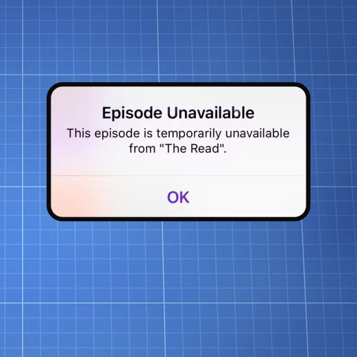 episode unavailable