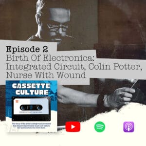 Cassette Culture podcast Meta ad for Episode 2 Integrated Circuit.