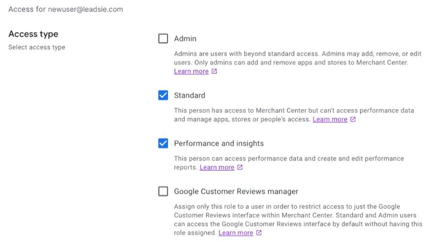 How To Add A User In Google Merchant Center?