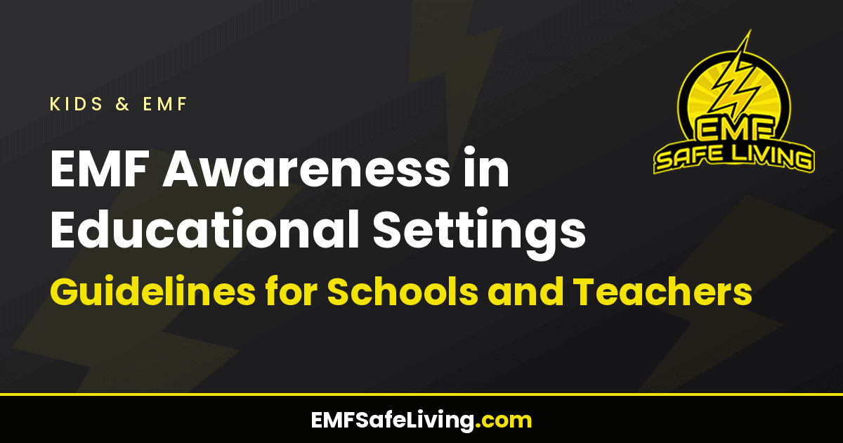 Read more about the article EMF Awareness in Educational Settings: Guidelines for Schools and Teachers
