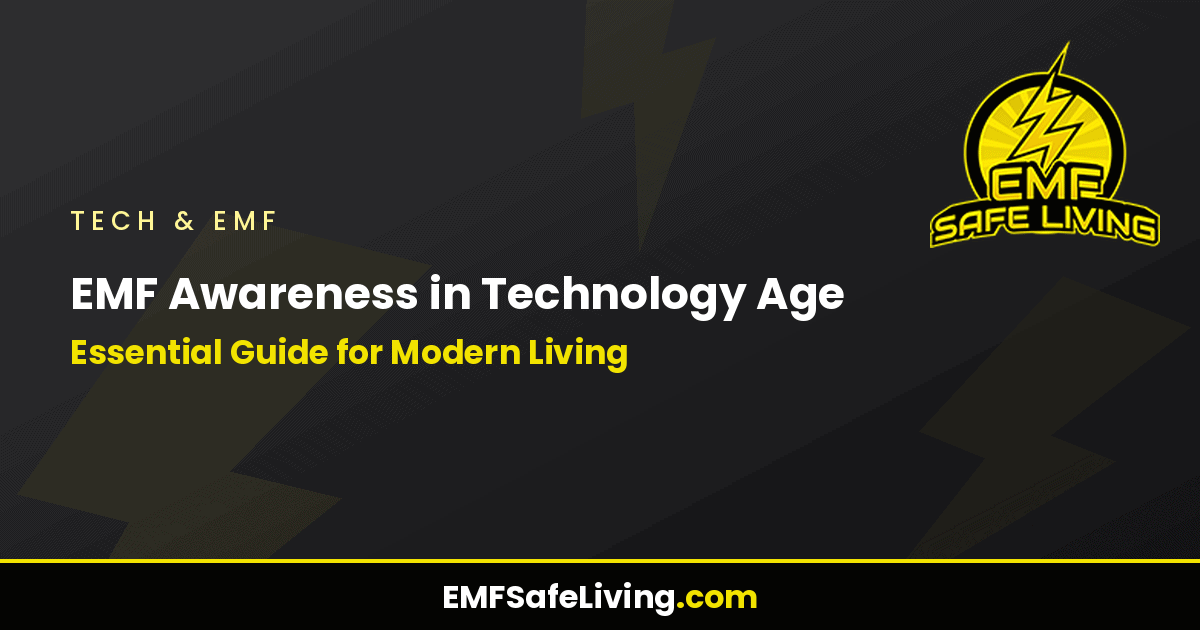 Read more about the article EMF Awareness in Technology Age: Essential Guide for Modern Living