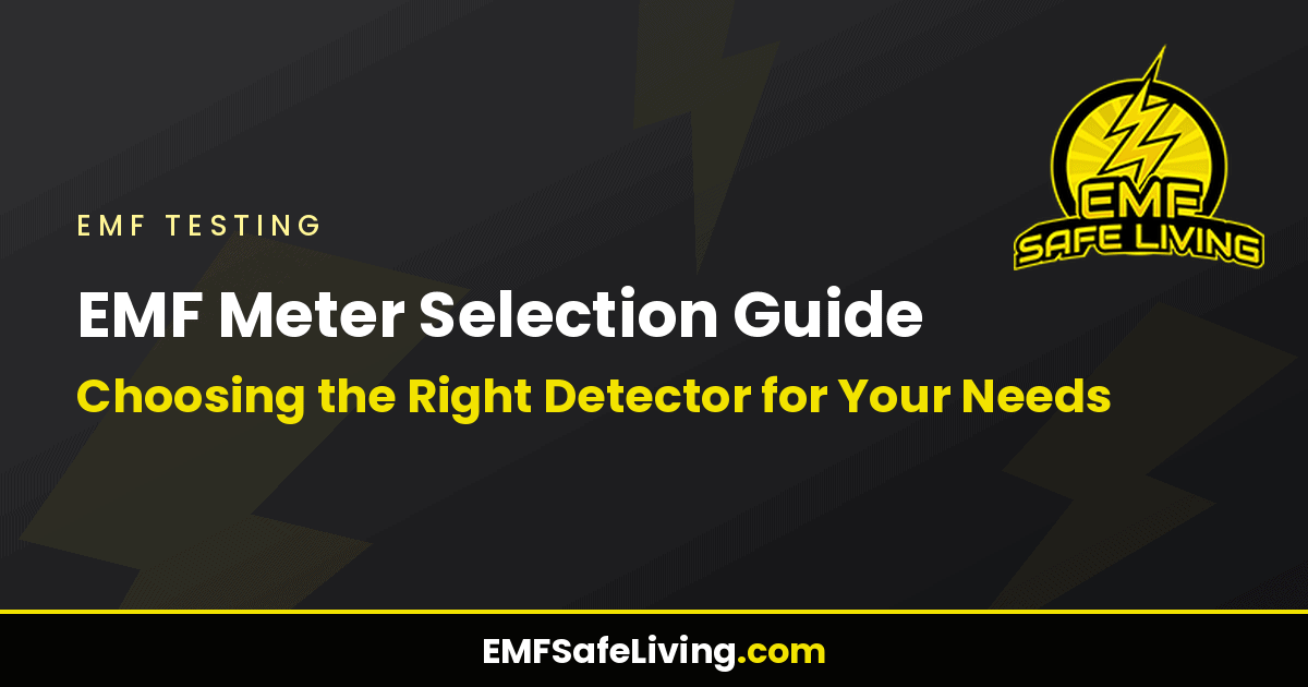 Read more about the article EMF Meter Selection Guide: Choosing the Right Detector for Your Needs