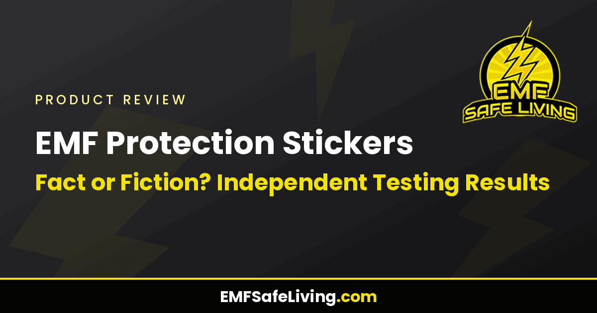 Read more about the article EMF Protection Stickers: Fact or Fiction? Independent Testing Results