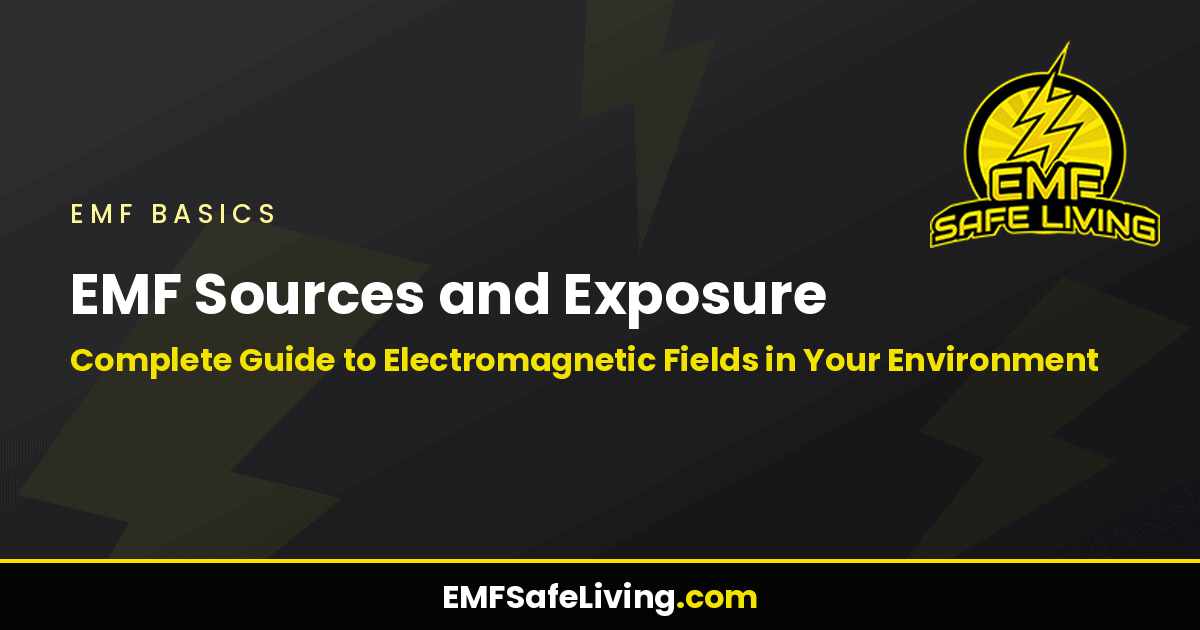 Read more about the article EMF Sources and Exposure: Complete Guide to Electromagnetic Fields in Your Environment