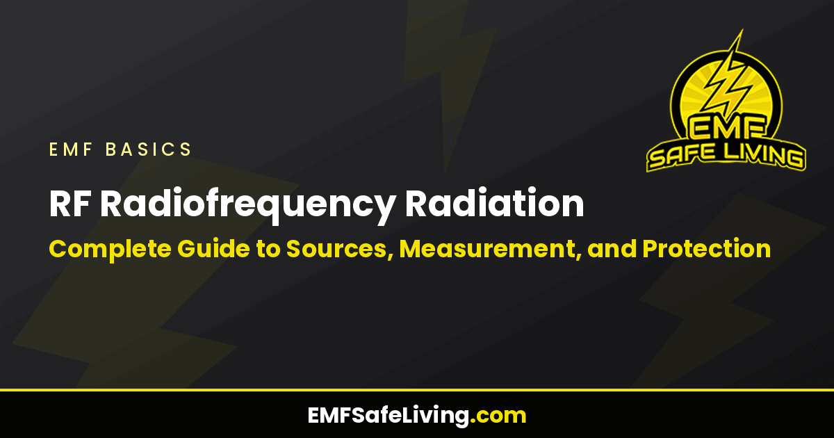 Read more about the article RF Radiofrequency Radiation: Complete Guide to Sources, Measurement, and Protection