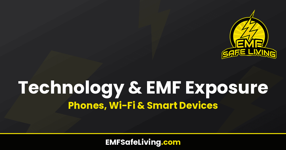 Read more about the article Technology & EMF Exposure: Phones, Wi-Fi & Smart Devices