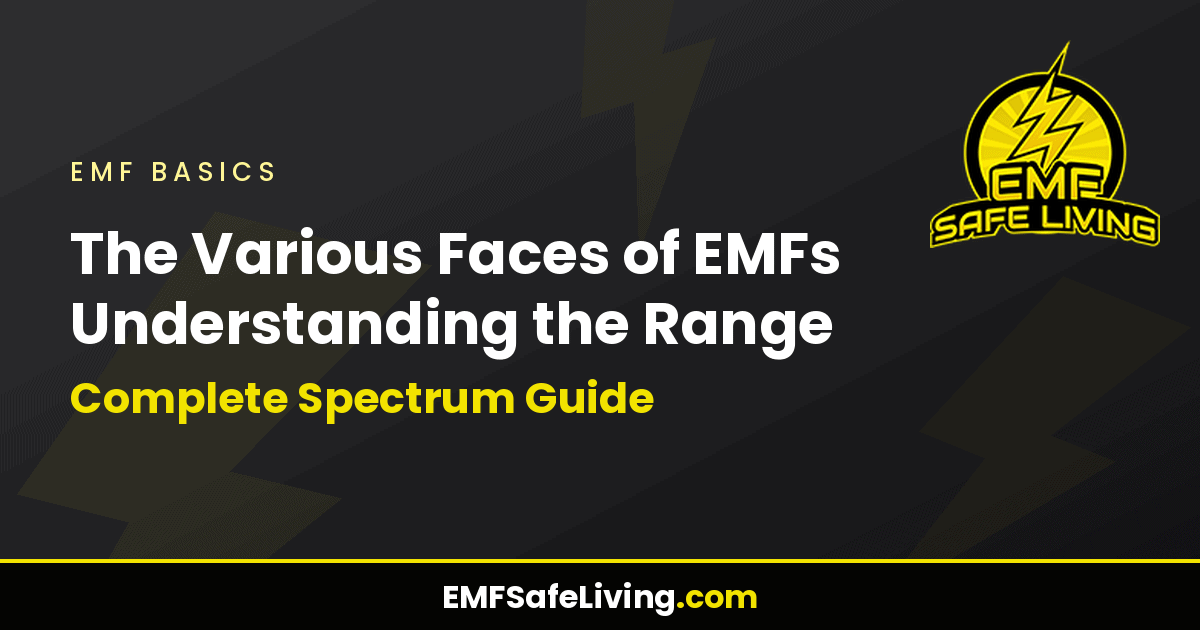 Read more about the article The Various Faces of EMFs Understanding the Range: Complete Spectrum Guide