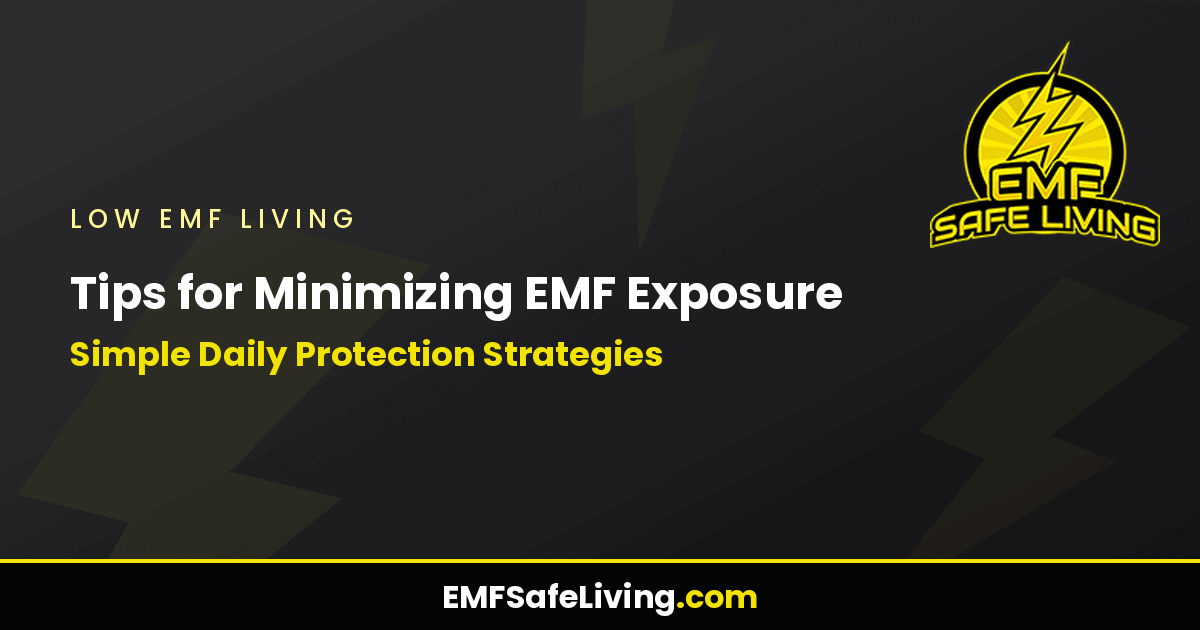 Read more about the article Tips for Minimizing EMF Exposure: Simple Daily Protection Strategies