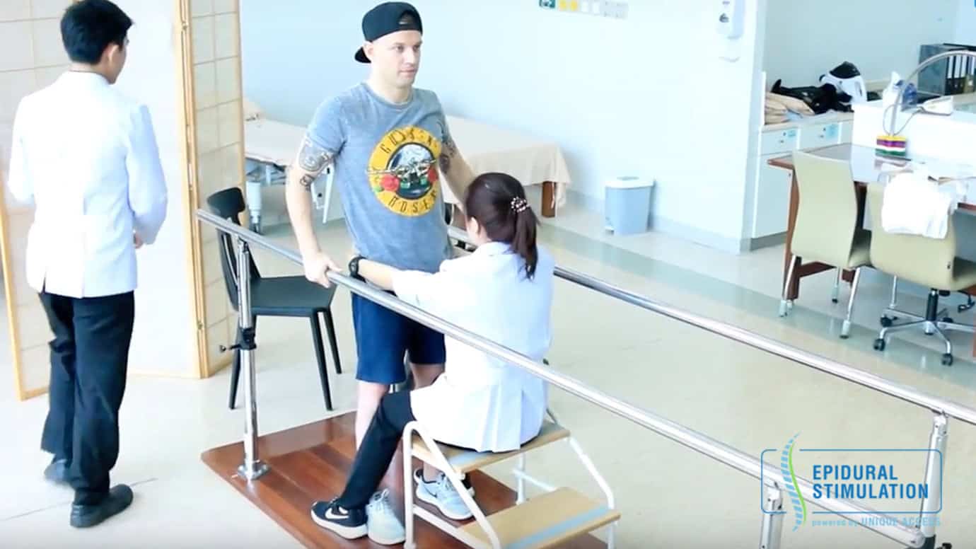 Andrew Bell Spinal Cord Injury Rehabilitation Third